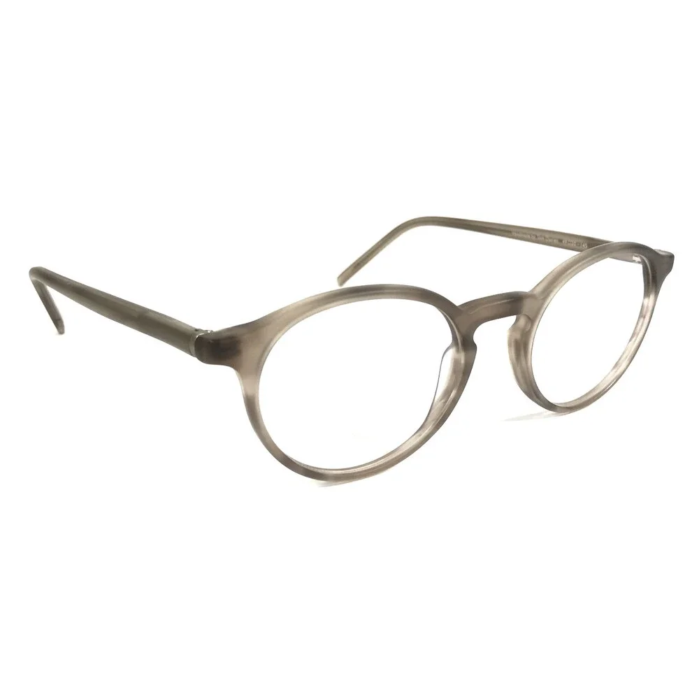 Gray Horn Round Full Rim 49-20-145